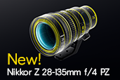 Noul obiectiv Nikkor Z 28-135mm f/4 PZ pentru inregistrare video