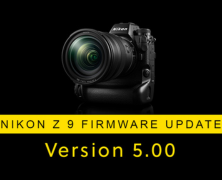 Nikon lanseaza firmware-ul versiunii 5.00 pentru Nikon Z 9